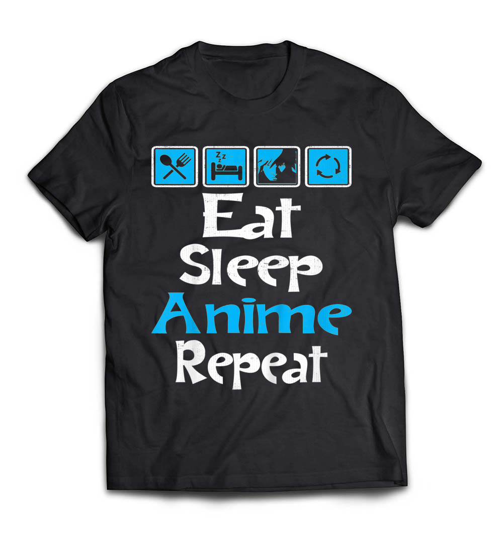 B078N6ZMQJ_Black_Org_eat sleep anime repeat manga scifi birthday christmas gift